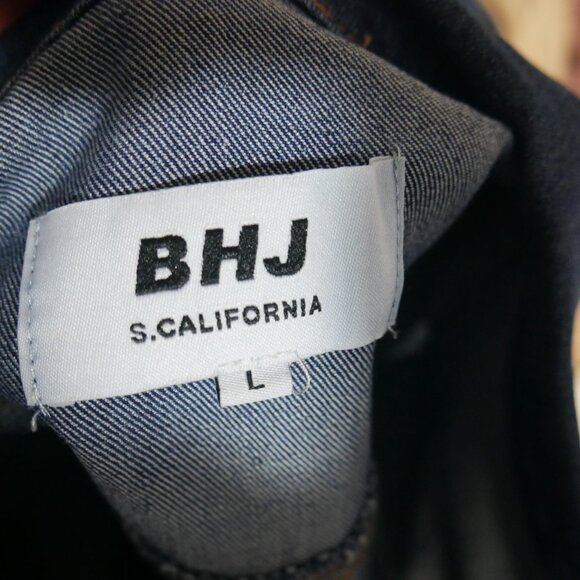 BHJ Jean Jacket Large - Picture 7 of 8